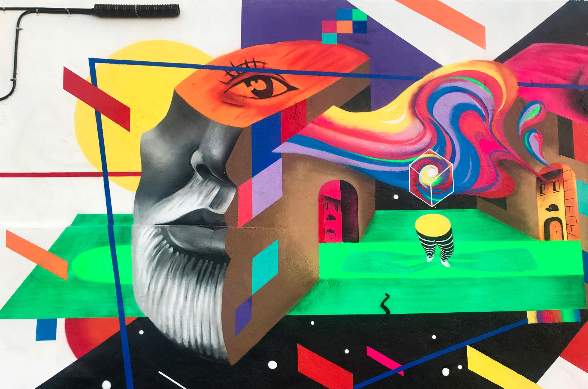 Magda Ćwik超现实风格街头壁画艺术