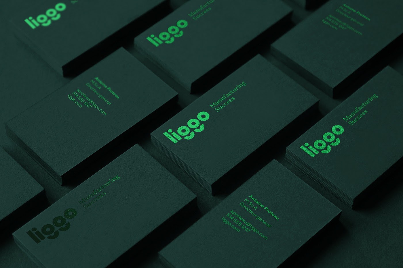 生产管理平台Liggo品牌视觉设计