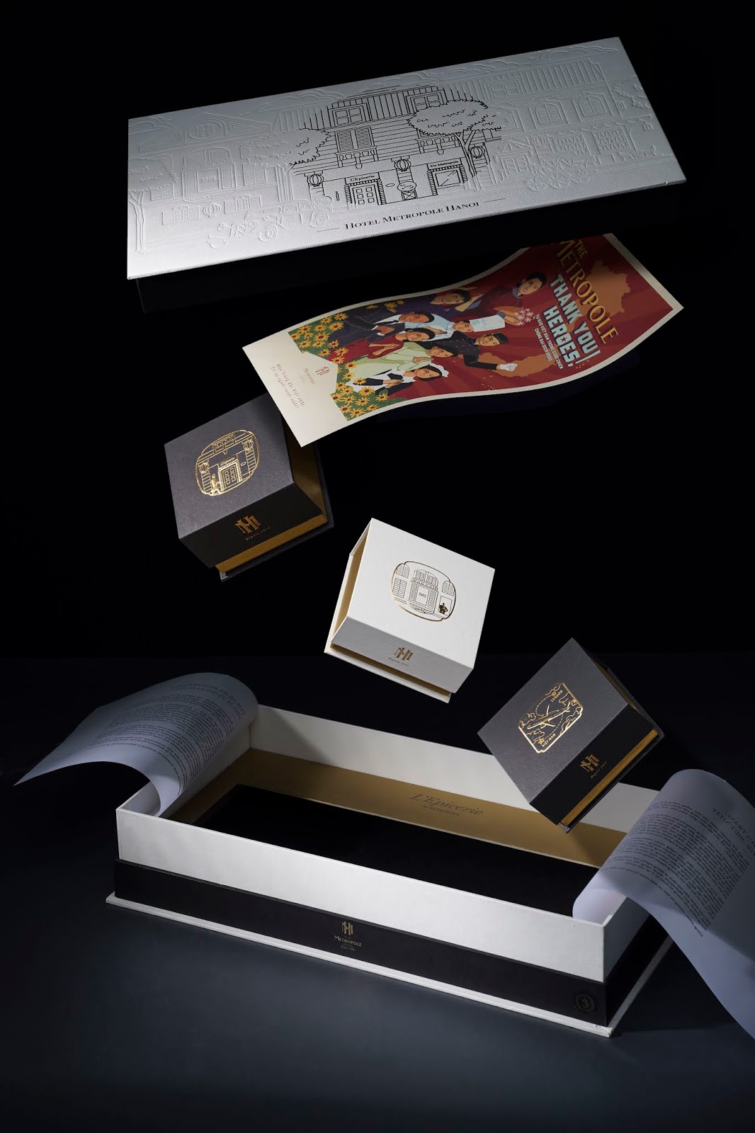 Metropole月饼礼盒包装设计