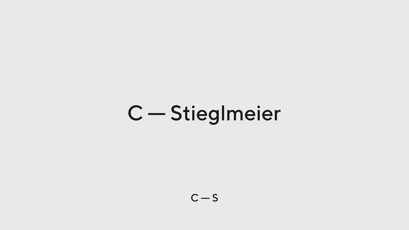 工业设计师Clara Stieglmeier个人品牌形象设计