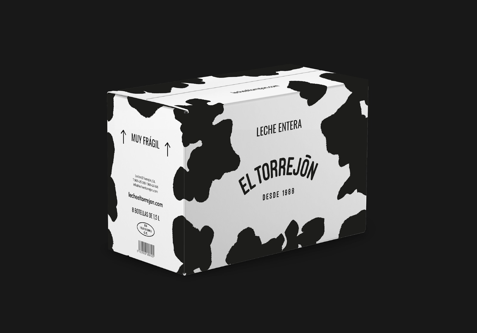 El Torrejón鲜奶包装设计