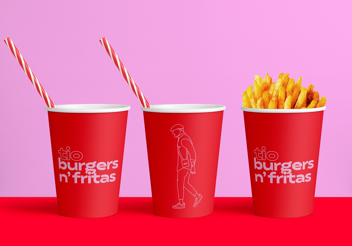 Tio Burgers'n Fritas汉堡店品牌设计