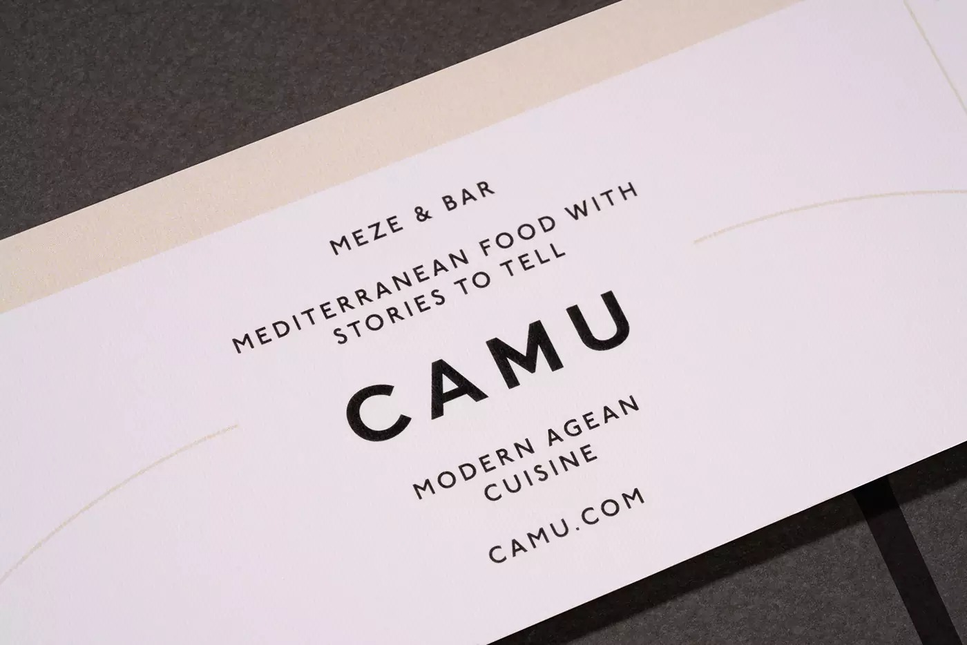 迈阿密Camu餐厅品牌设计