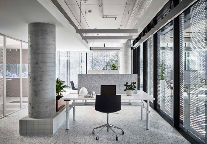 Cobild Office优雅的开放式办公空间设计