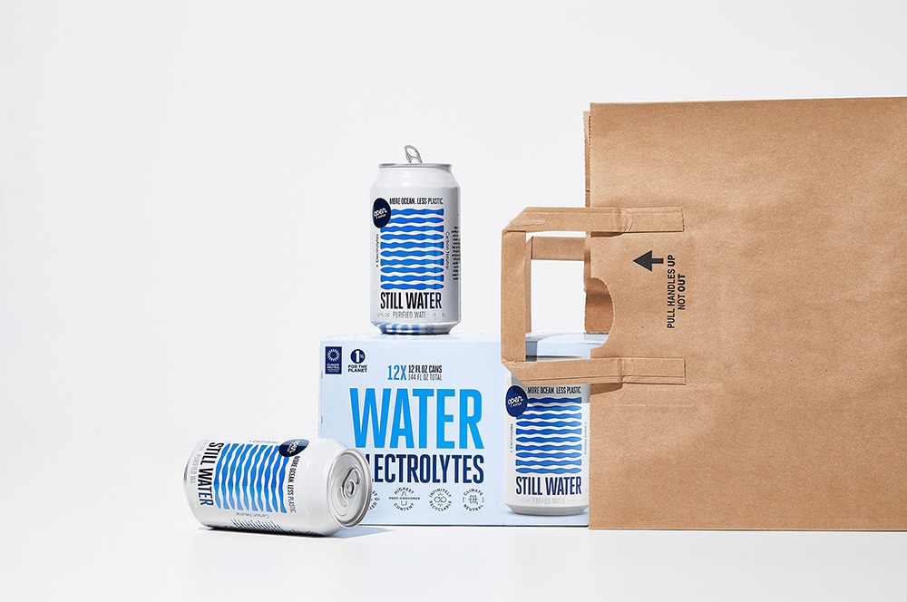 Open Water纯净水包装设计