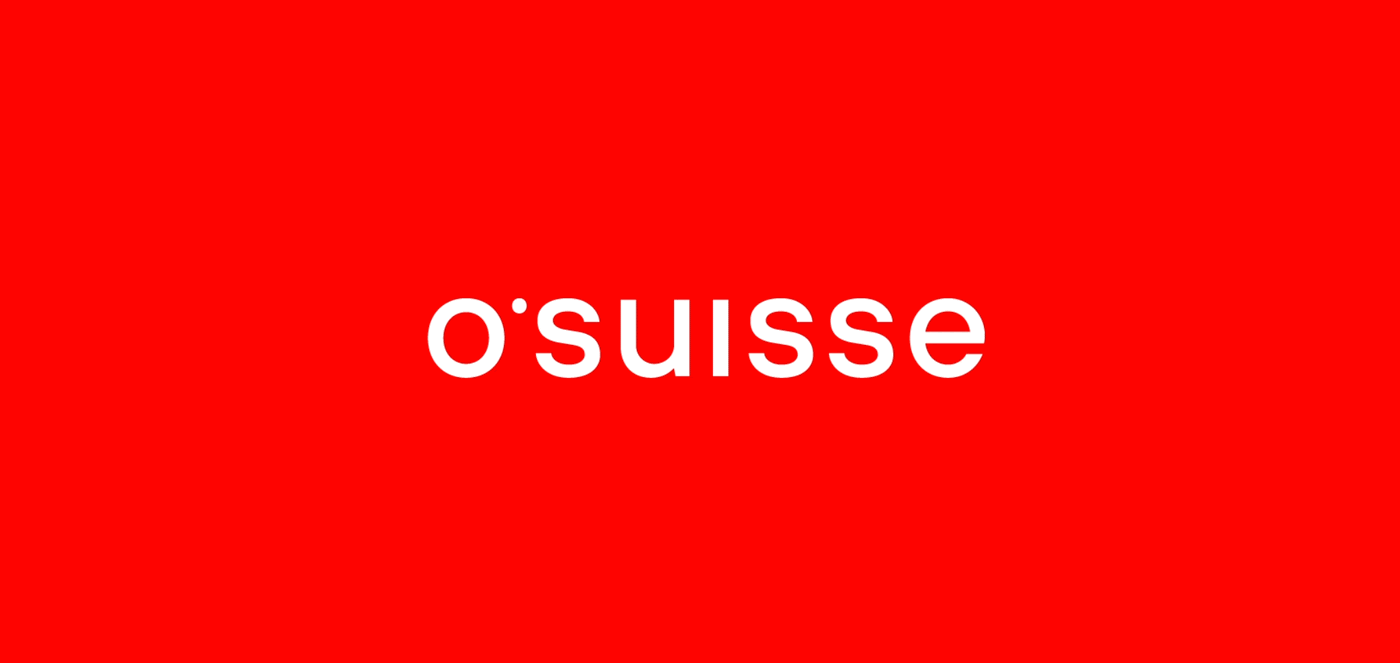 瑞士饮用水OSUISSE品牌形象和瓶子设计