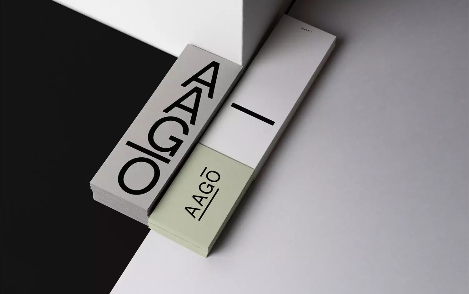AAGO投资公司极简风格品牌视觉设计