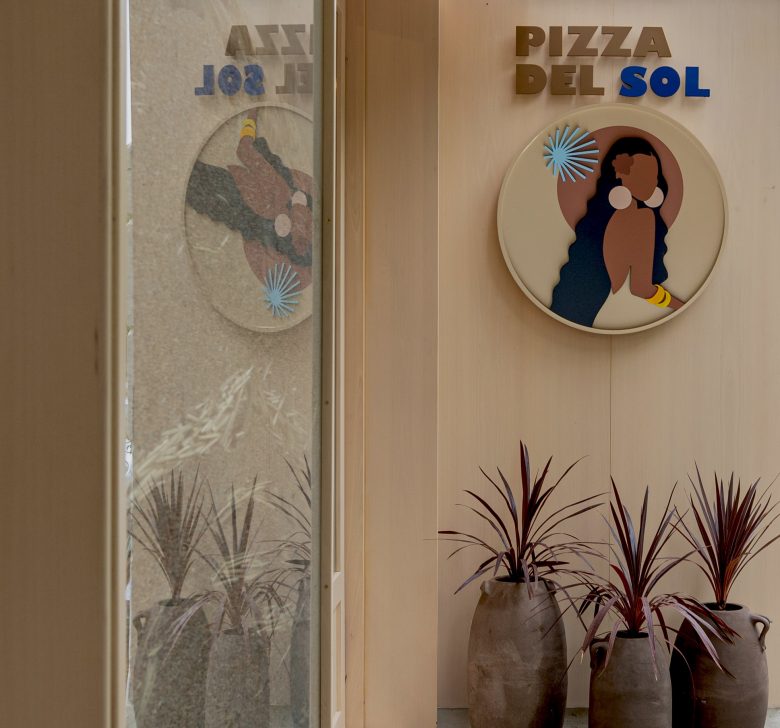 PIZZA DEL SOL比萨餐厅室内设计
