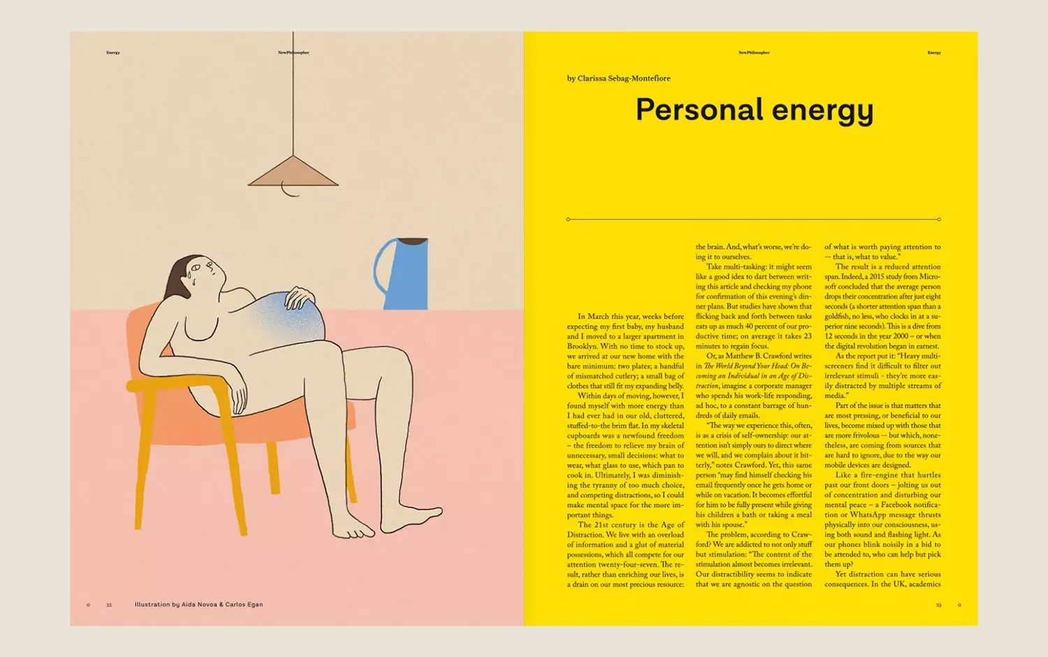 New Philosopher杂志: energy主题版式设计