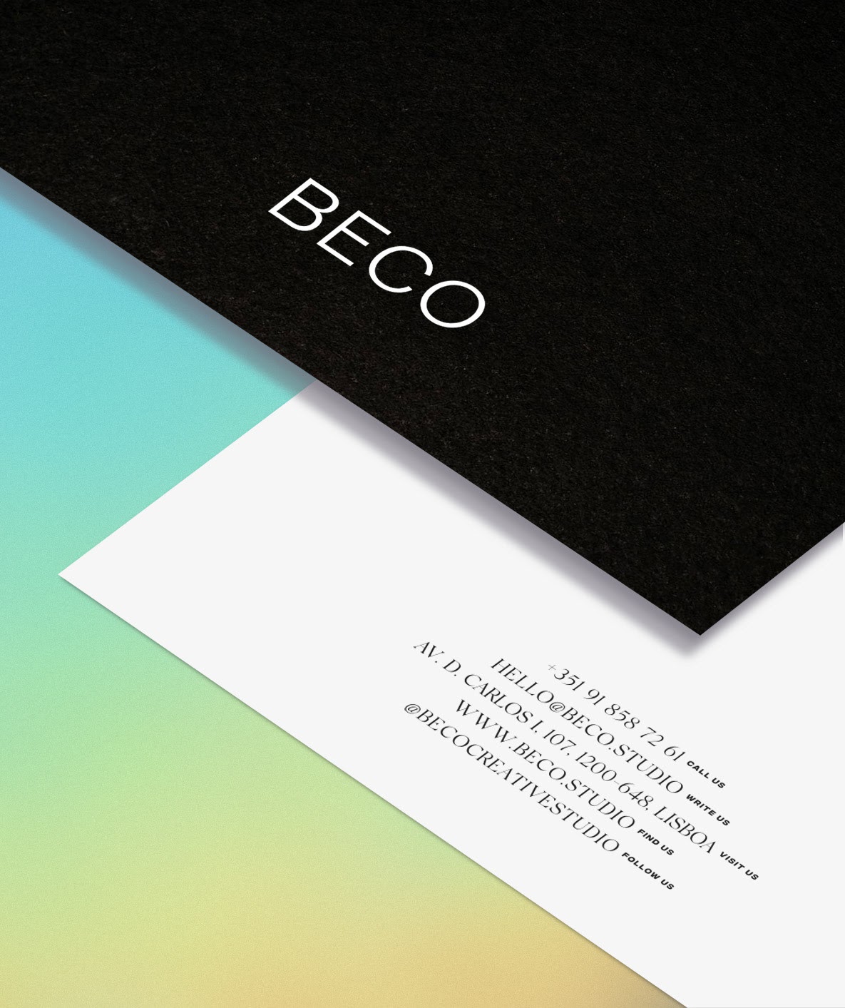 Beco Creative Studio设计工作室品牌和视觉识别设计