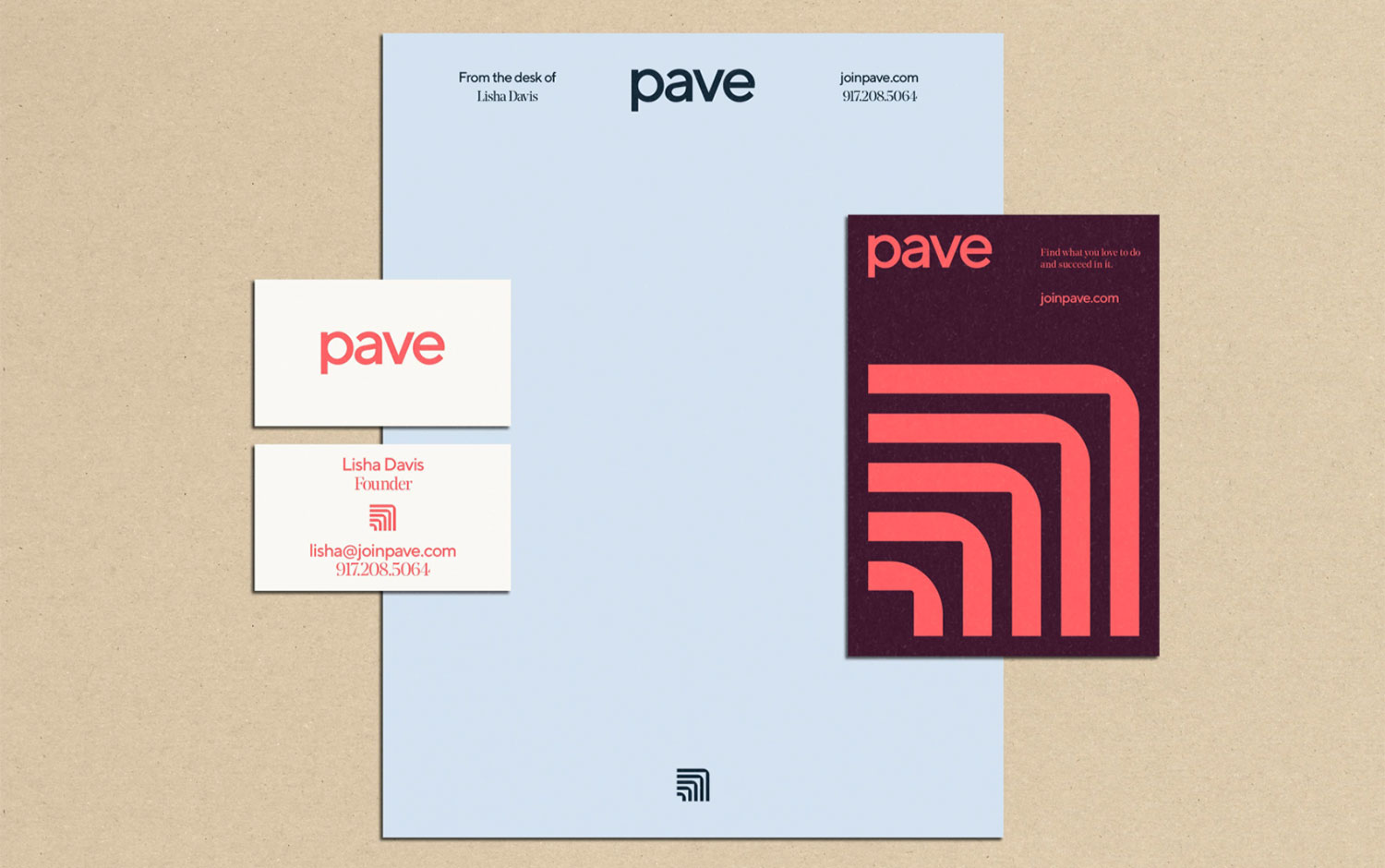 职业规划平台Pave品牌设计