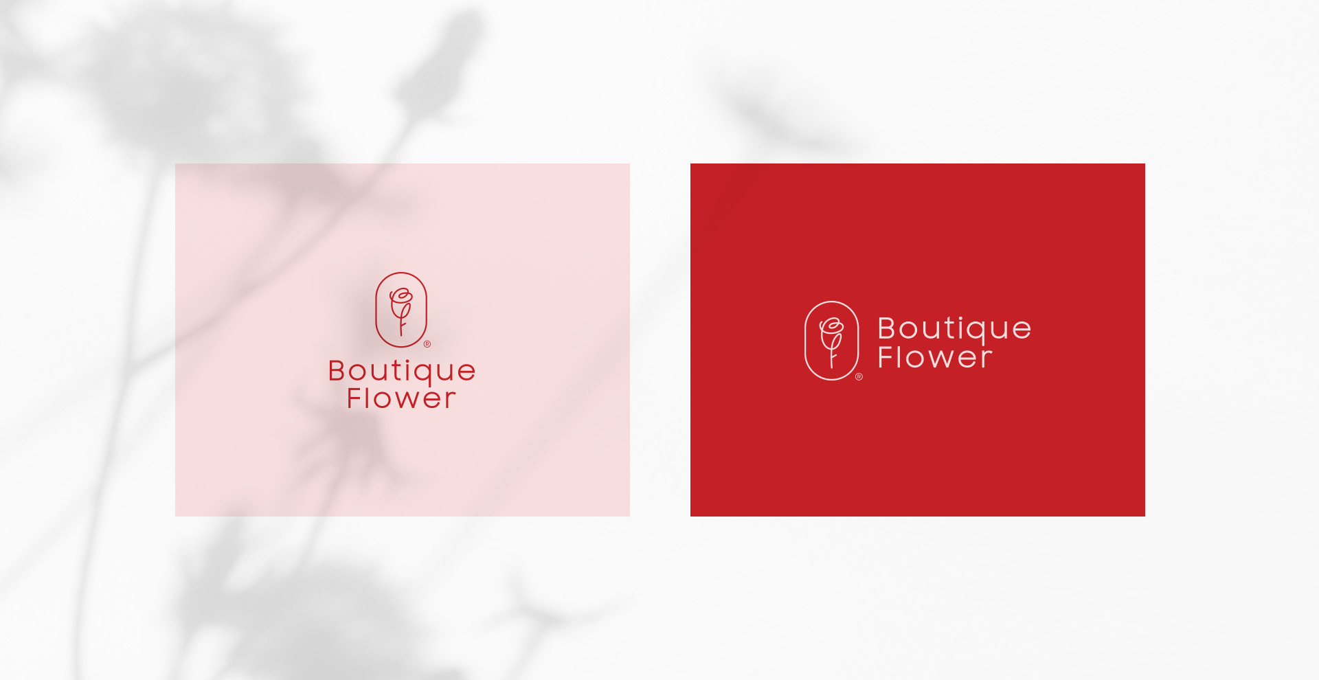 Boutique Flower花艺品牌视觉设计