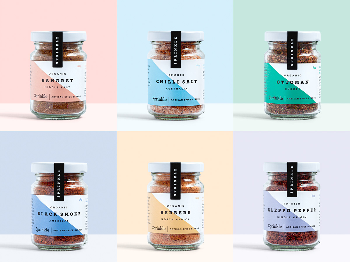 Sprinkle Spices调味料品牌包装设计