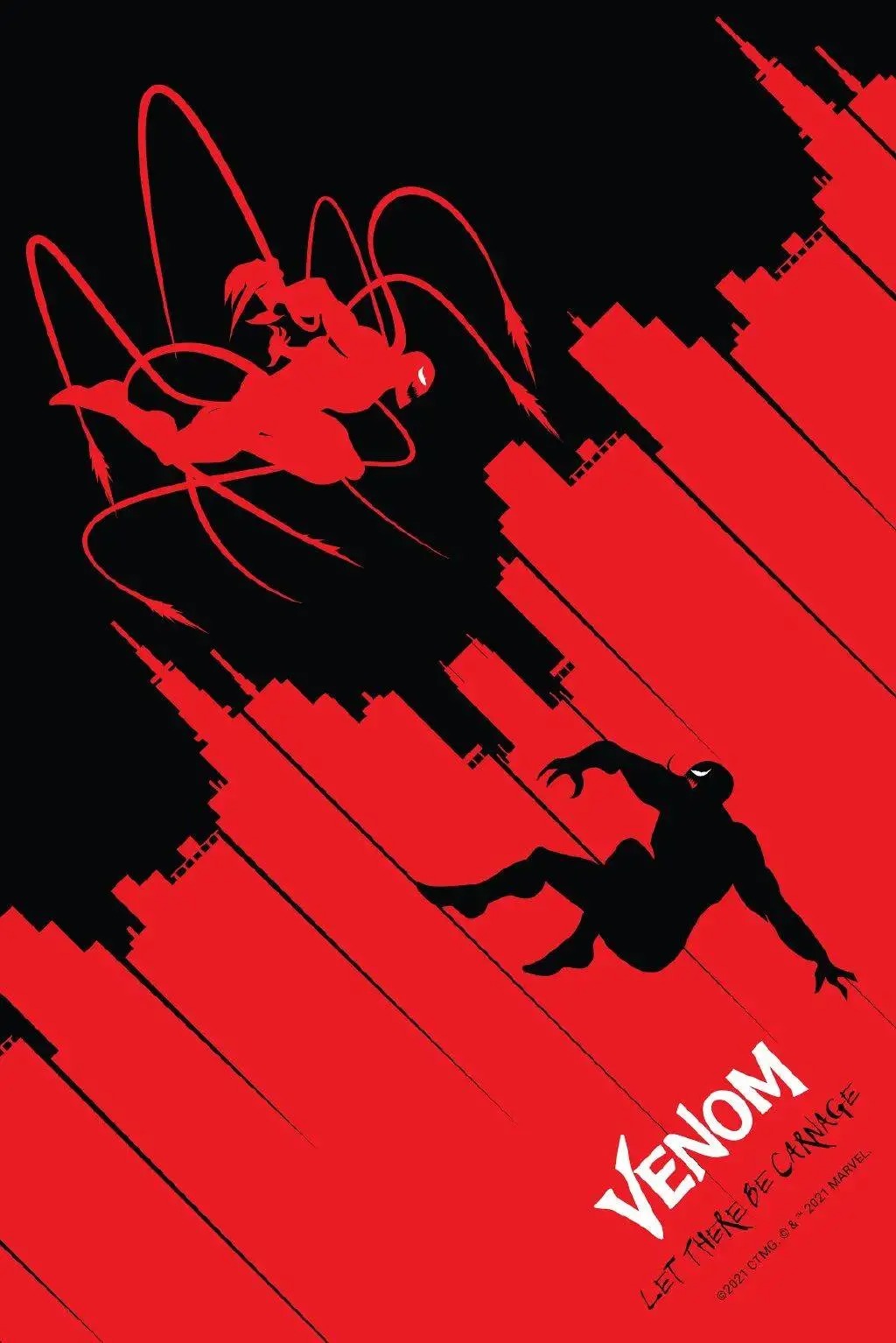 《毒液2》北美定档，官方曝光艺术海报！