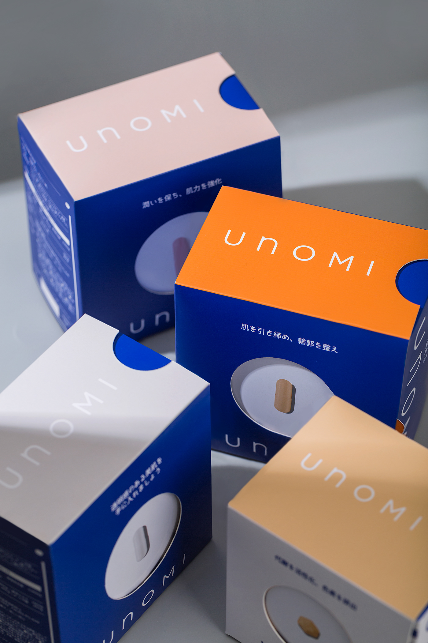 UNOMI口服美容品牌包装设计