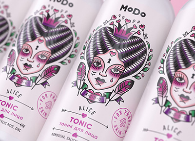 MoDo Alice化妆品包装设计