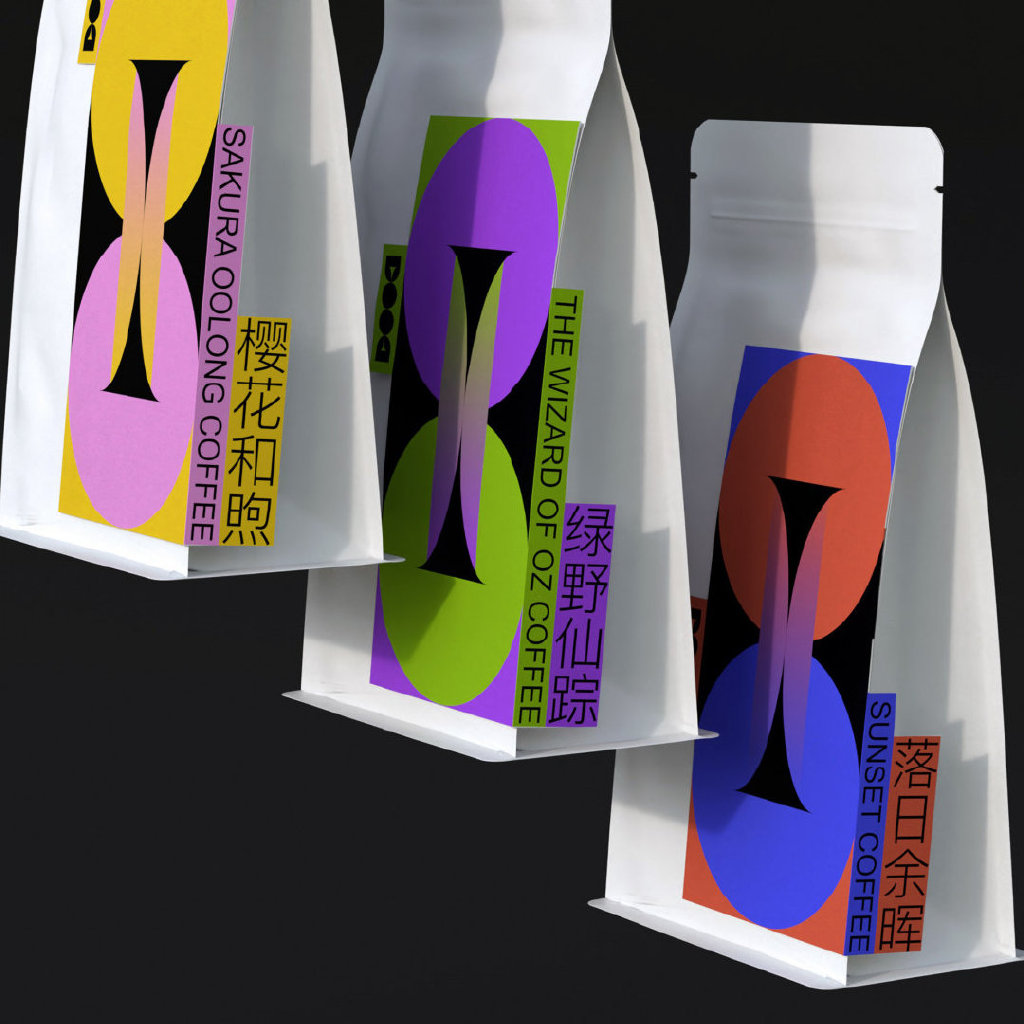 DOOD COFFEE 研磨时光咖啡包装设计