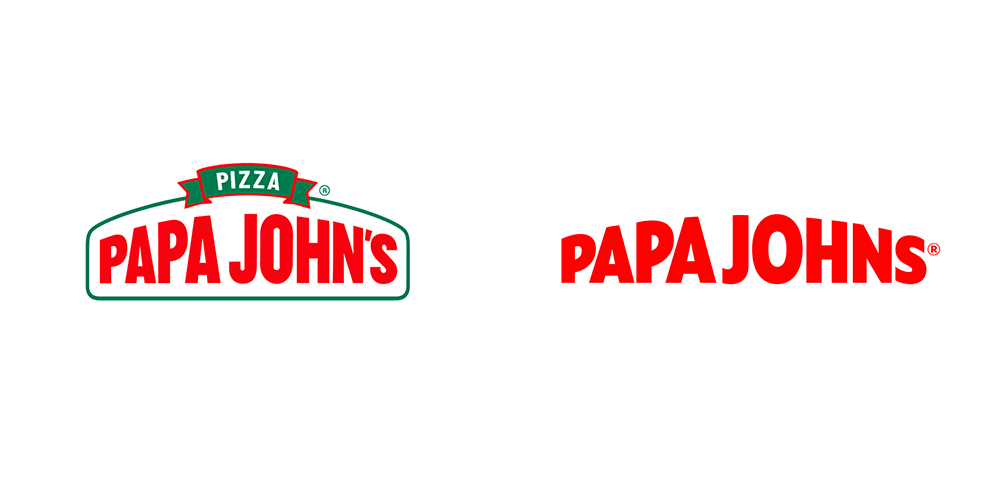 比萨餐厅棒约翰papajohns启用新logo