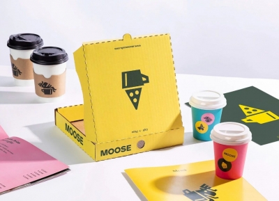 Moose披萨品牌VI设计