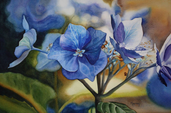 加拿大画师Marney Ward超漂亮的水彩花卉作品