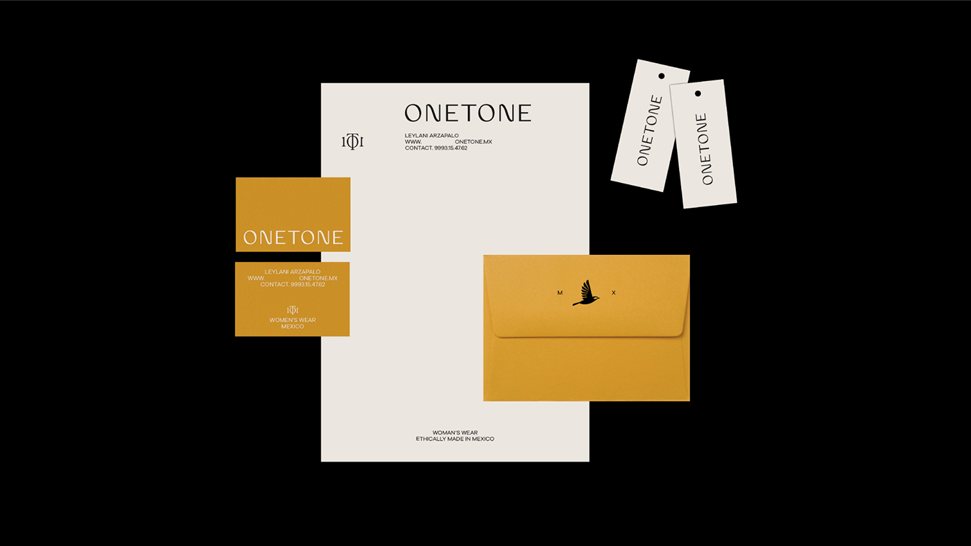 Onetone服饰品牌视觉形象设计