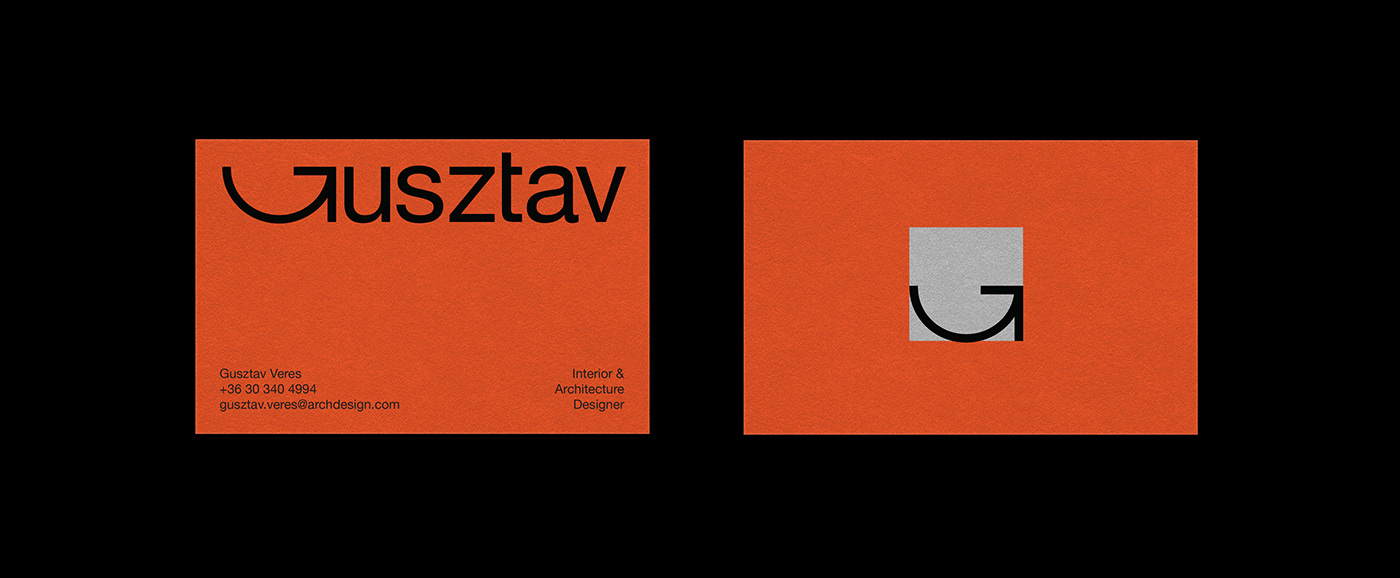 Gusztav建筑事务所品牌VI设计