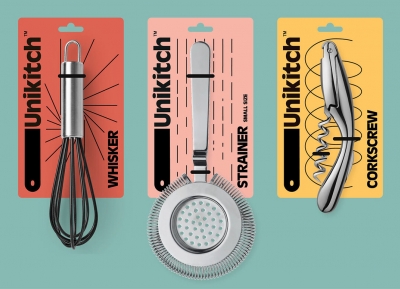 unikitch厨房工具用品包装设计