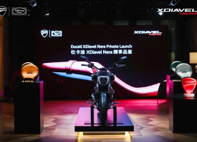无限优雅 杜卡迪XDiavel Nera 限量版正式登陆中国