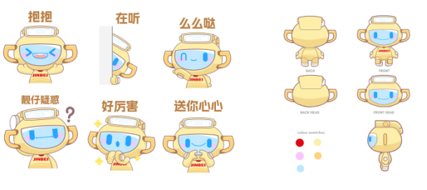 “领冠”就是一个补光能手新角色，摄影光源的IP形象