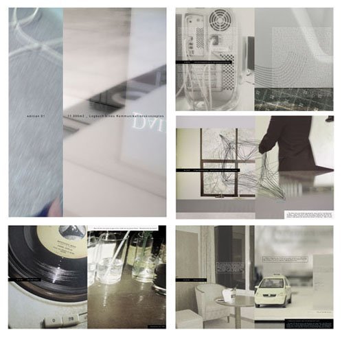 国外一组画册版式设计