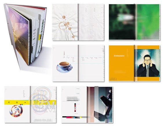 国外一组画册版式设计