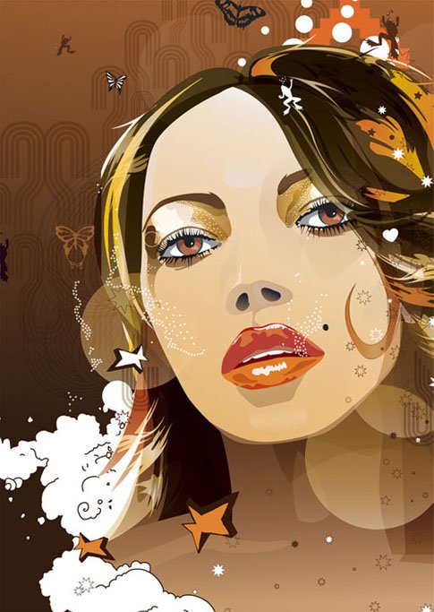 国外一组精美2D插画欣赏