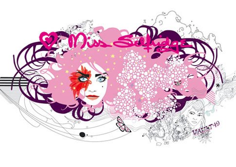 国外一组精美2D插画欣赏