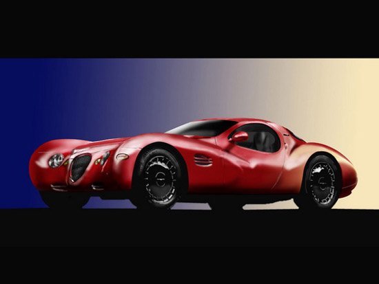 大幅优秀CG作品鉴赏—概念汽车