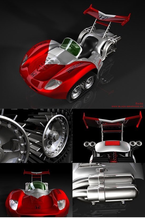 大幅优秀CG作品鉴赏—概念汽车