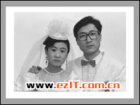 Photoshop应用实例&nbsp;制作浪漫结婚纪念邮票