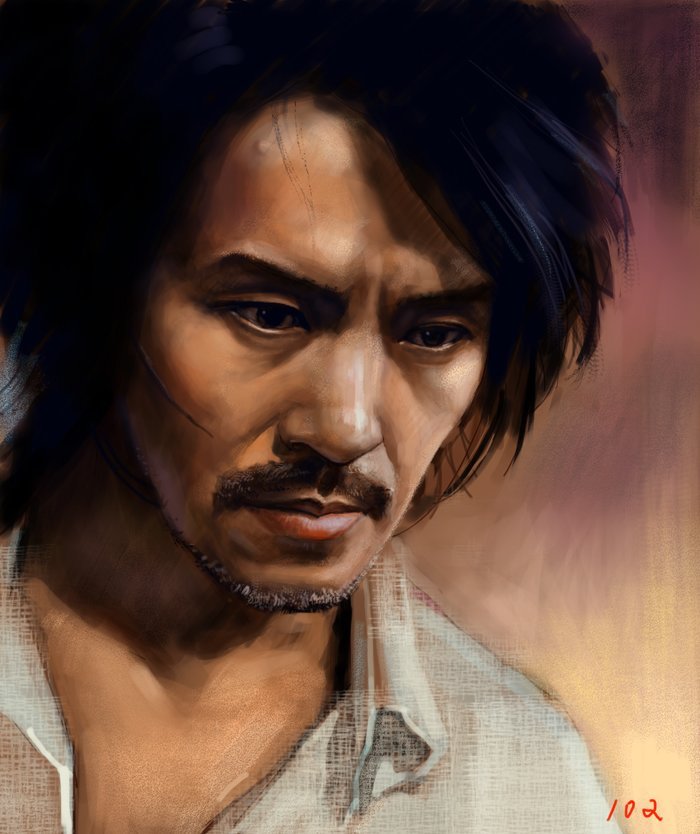 周星驰-中国电影导演手绘写实