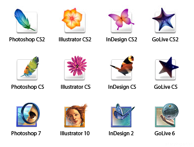 Adobe CS2 Studio图标设计