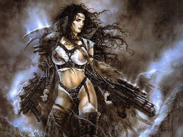 西班牙插画大师路易斯·罗佑(Luis Royo)