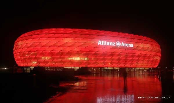 德国安联球场(Allianz Arena)设计欣赏