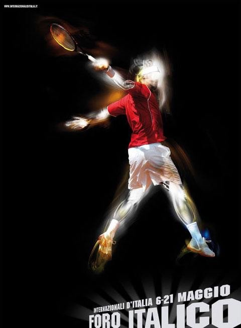 国外网球比赛海报设计