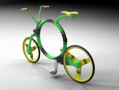 JosefCadek设计的可折叠自行车