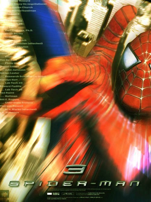 蜘蛛侠3(Spider Man 3)电影海报欣赏