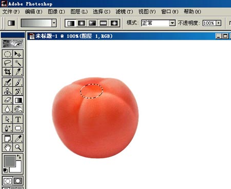 Photoshop鼠绘逼真蕃茄