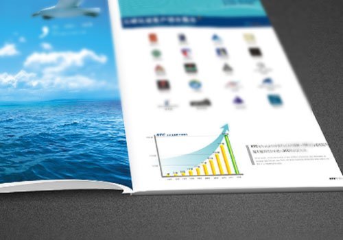 上海花三峡认证企业画册