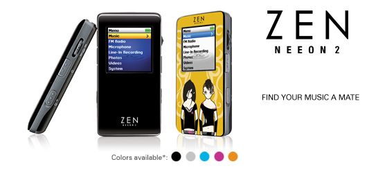 创新(CREATIVE)Zen Neeon 2设计