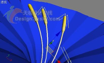 3DsMAX制作鲜艳娇嫩的三维牵牛花