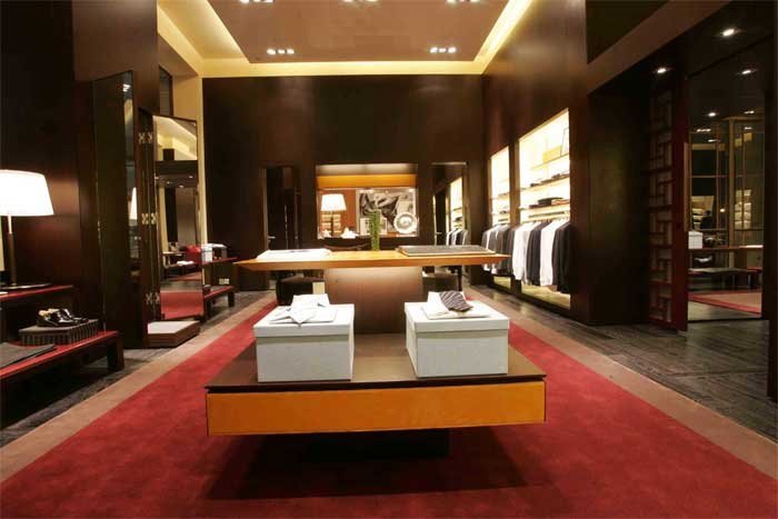 意大利时装品牌Zegna专卖店室内设计