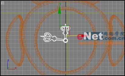 3DSMAX实例做个会动眼珠的小花猫挂钟(4)