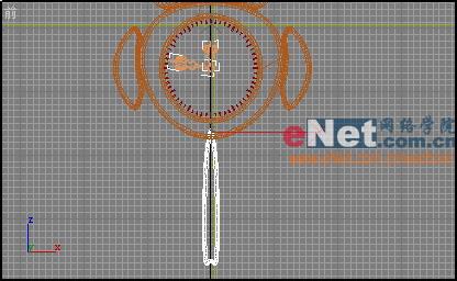 3DSMAX实例做个会动眼珠的小花猫挂钟(7)